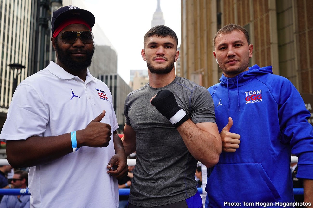 Sergiy Derevyanchenko looking powerful ahead of Gennady Golovkin fight on Saturday