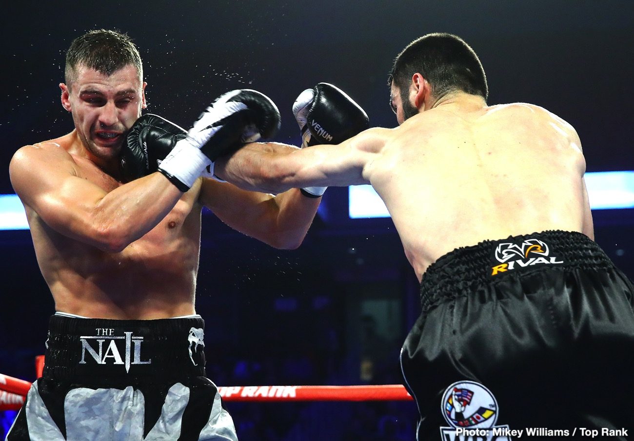 Boxing photo: Artur Beterbiev, Luis Collazo, Oleksandr Gvozdyk image RESULTS: Artur Beterbiev KOs Oleksandr Gvozdyk