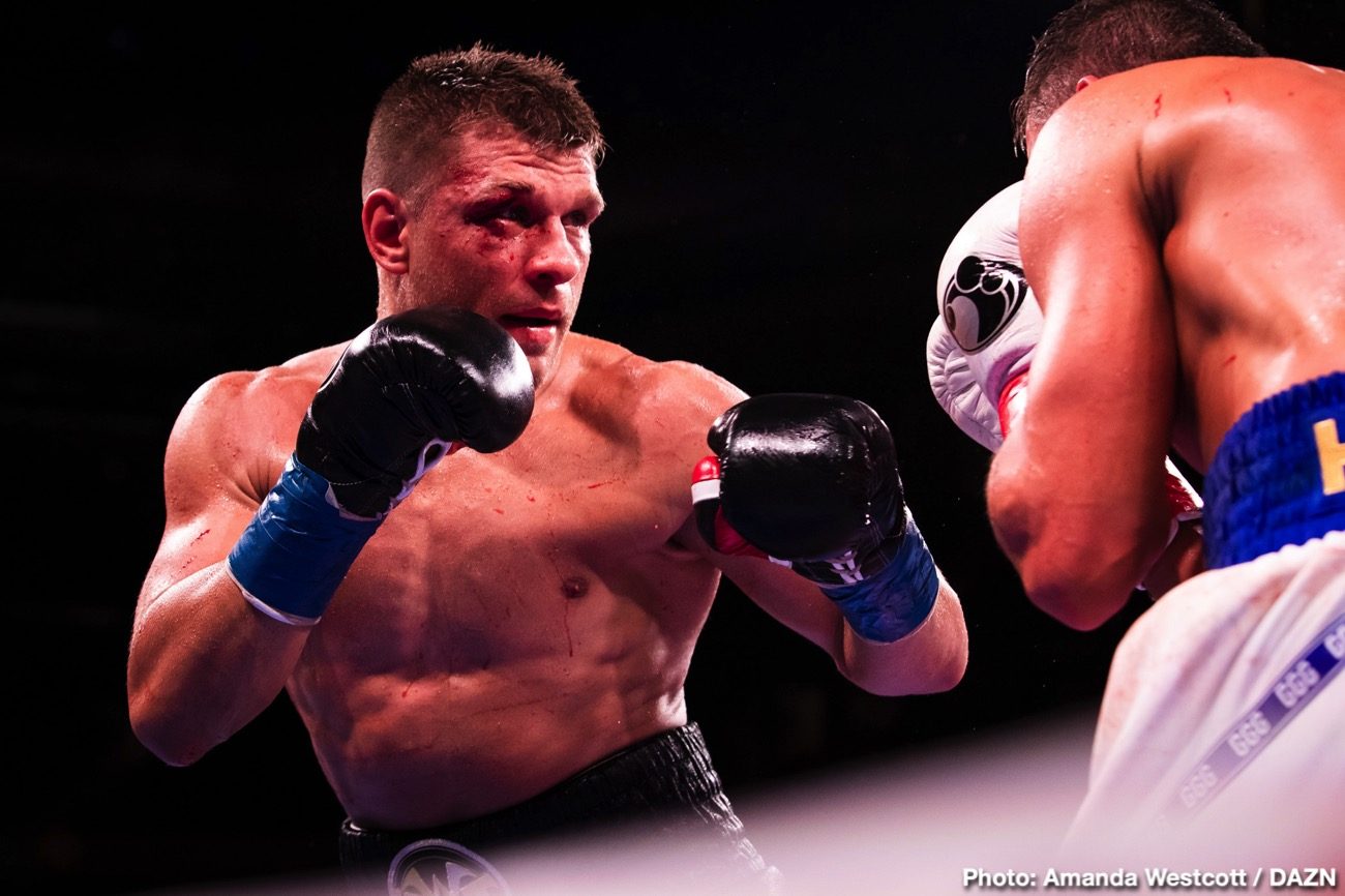 Jermall Charlo, Sergiy Derevyanchenko boxing image / photo