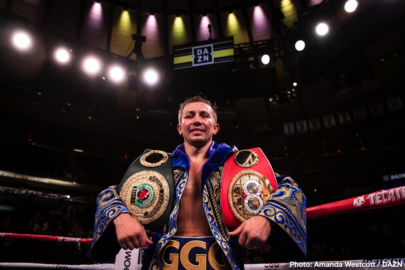 Golovkin on Szeremeta: This isn't just any fight