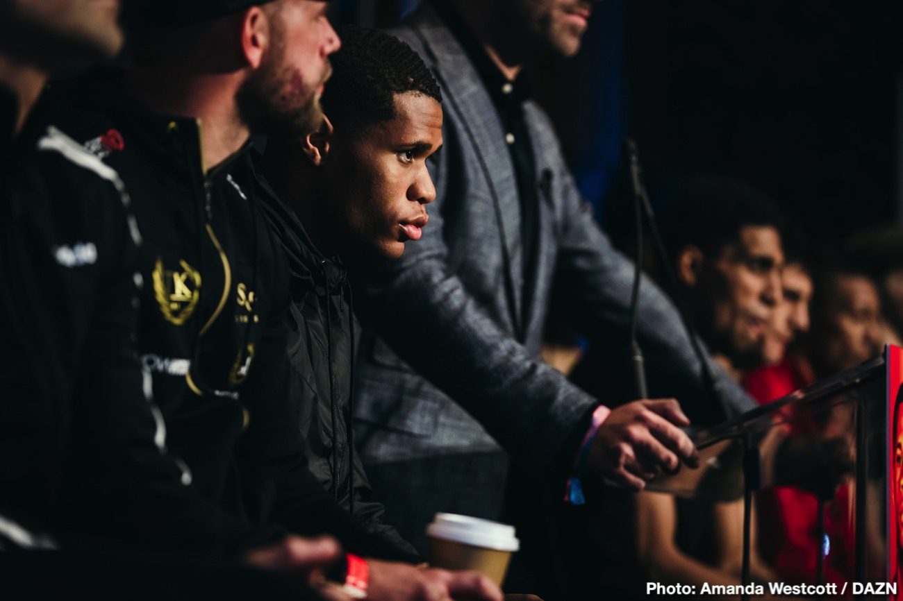 Saunders vs Coceres, Haney vs Santiago DAZN Weigh In Results