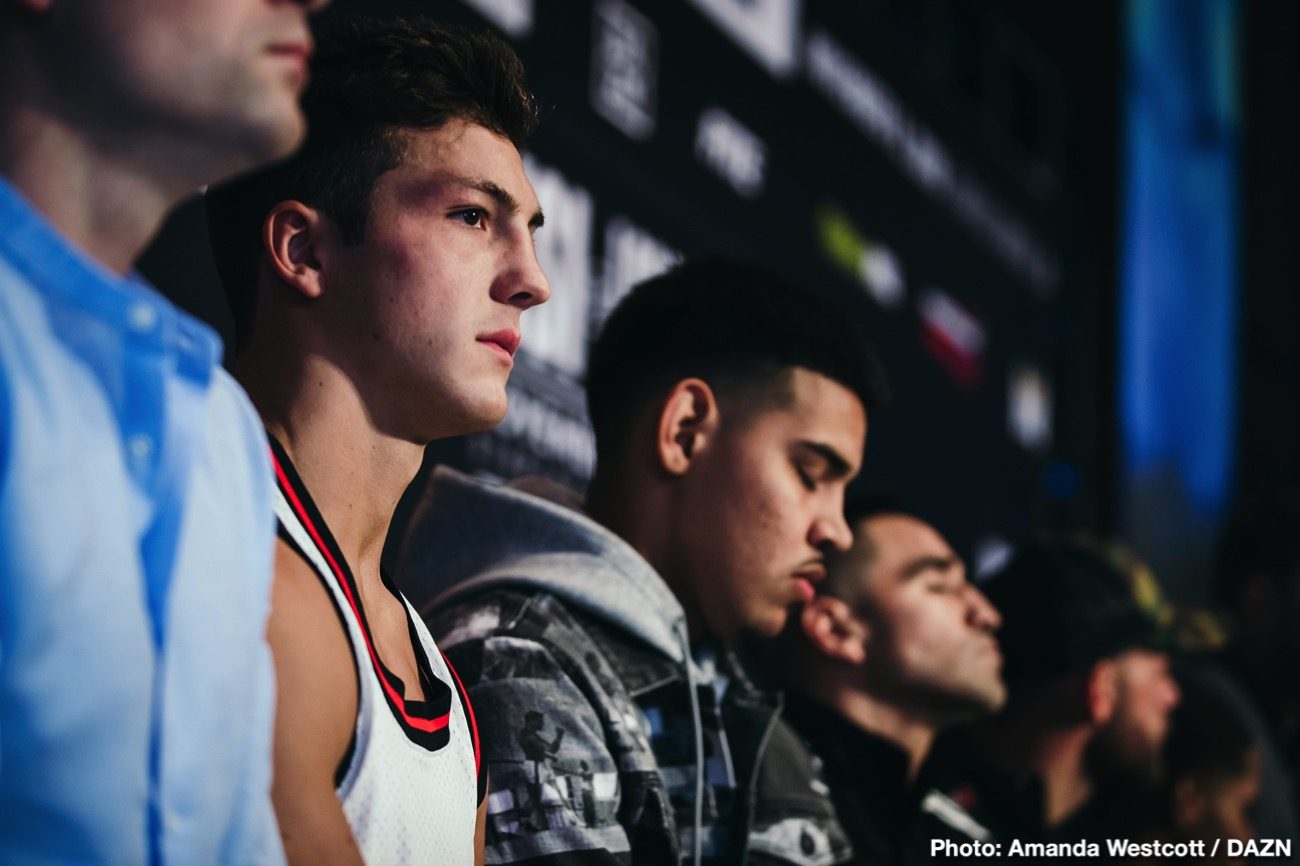 Saunders vs Coceres, Haney vs Santiago DAZN Weigh In Results
