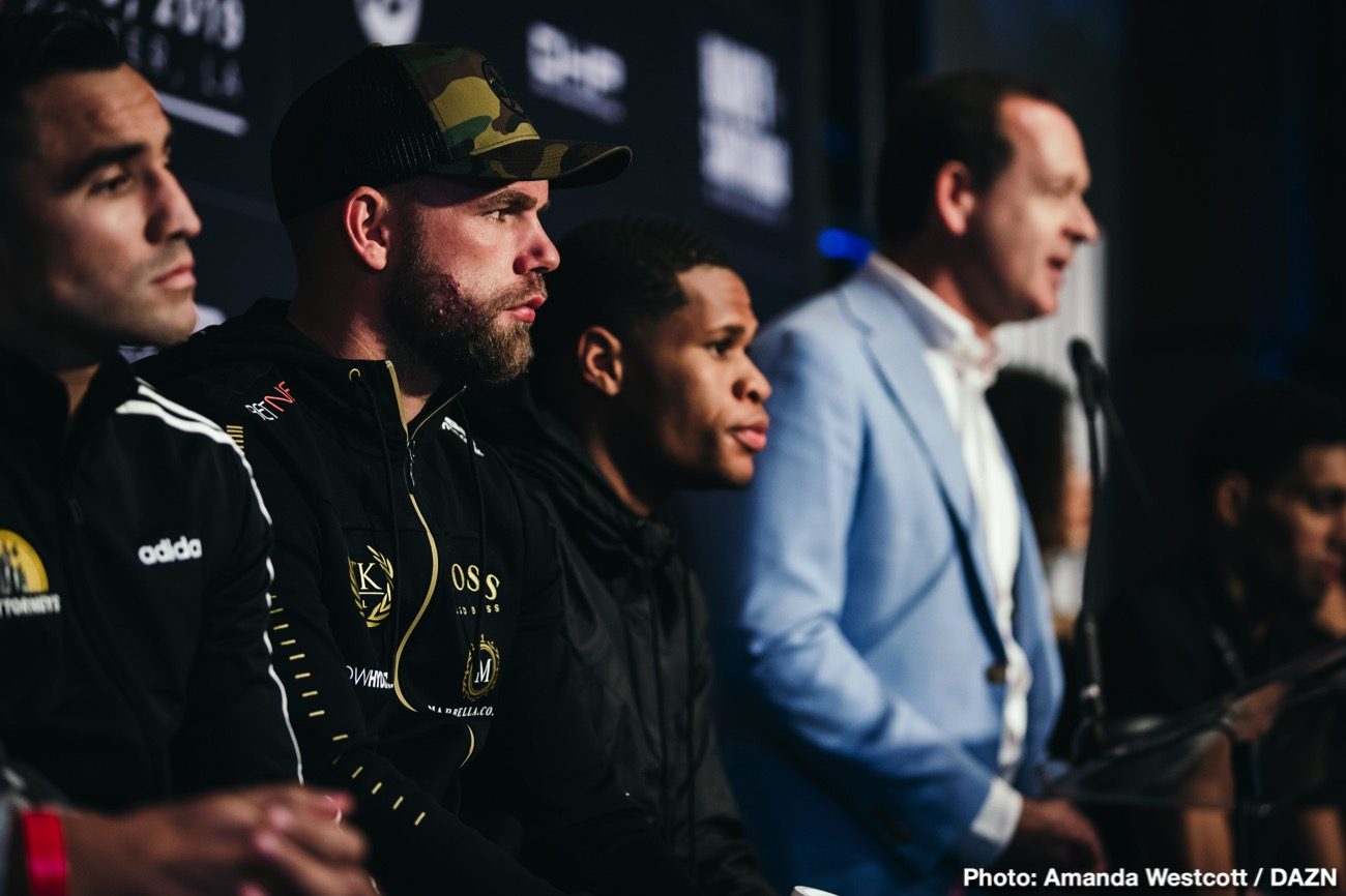 Saunders vs Coceres, Haney vs Santiago DAZN Weigh In Results
