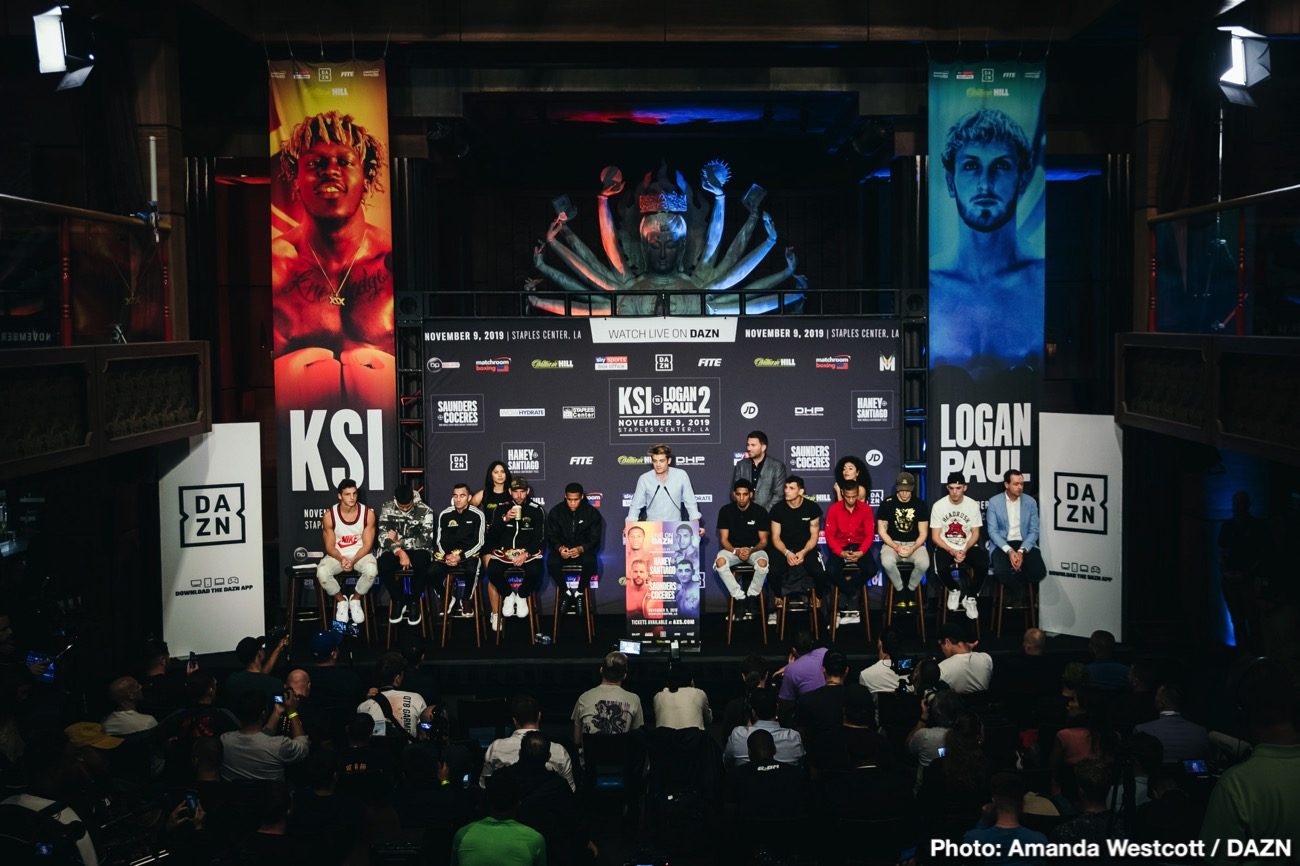 Saunders vs Coceres, Haney vs Santiago DAZN Weigh In Results