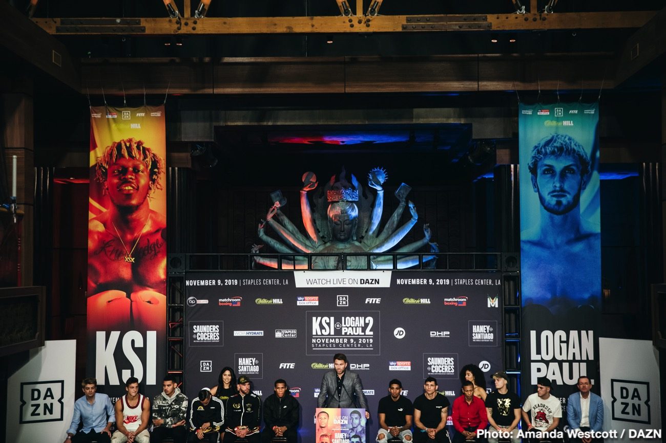 Saunders vs Coceres, Haney vs Santiago DAZN Weigh In Results