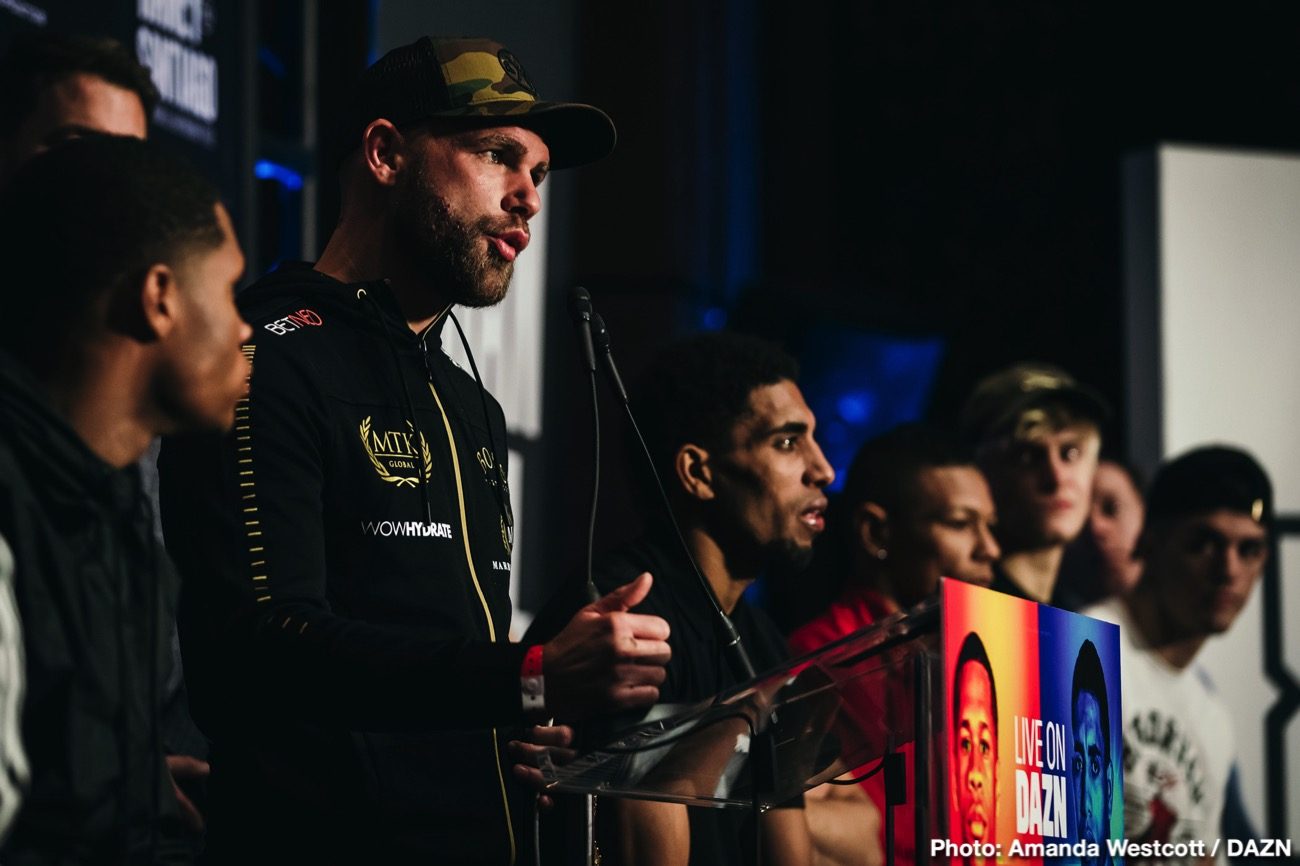 Saunders vs Coceres, Haney vs Santiago DAZN Weigh In Results