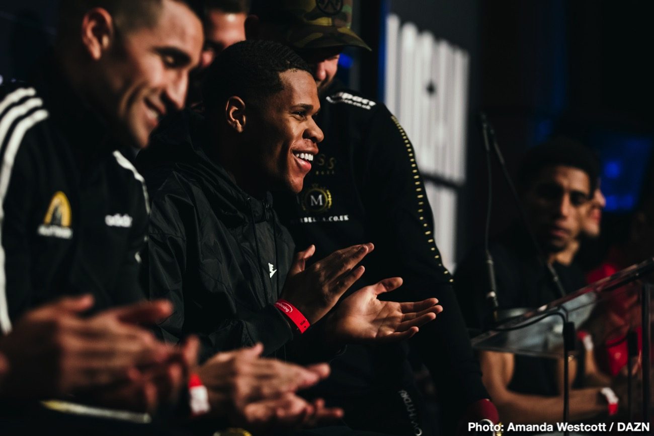 Saunders vs Coceres, Haney vs Santiago DAZN Weigh In Results