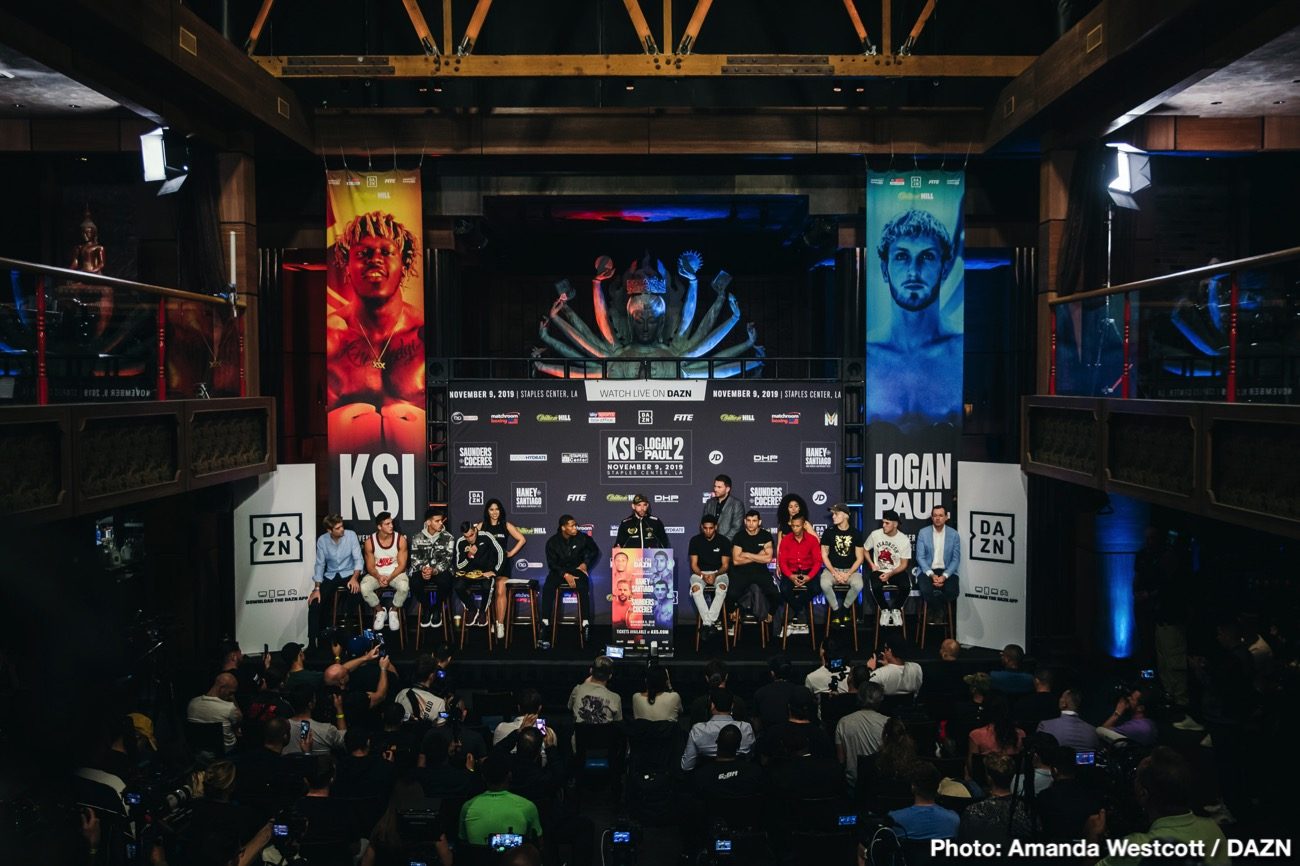 Saunders vs Coceres, Haney vs Santiago DAZN Weigh In Results
