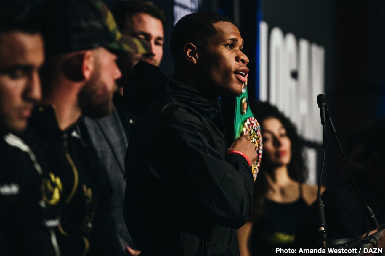 Saunders vs Coceres, Haney vs Santiago DAZN Weigh In Results