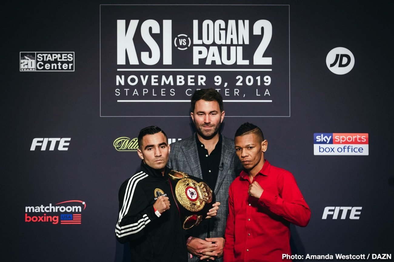 Saunders vs Coceres, Haney vs Santiago DAZN Weigh In Results