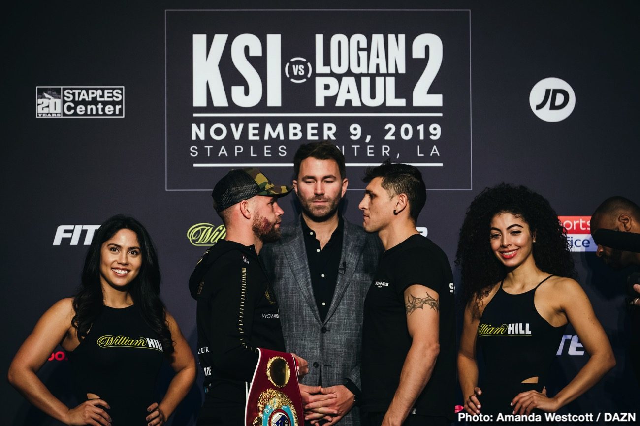 Saunders vs Coceres, Haney vs Santiago DAZN Weigh In Results