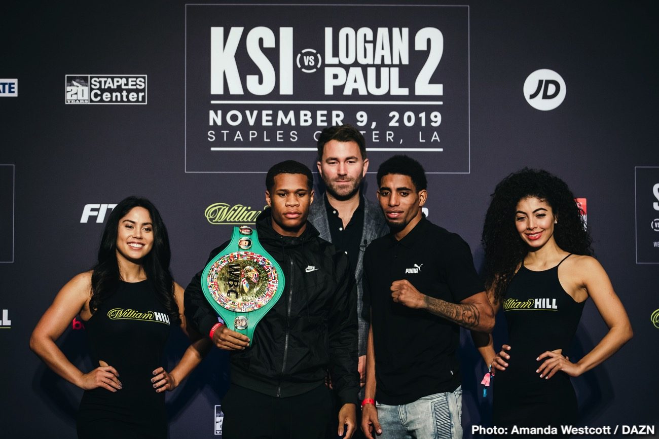 Saunders vs Coceres, Haney vs Santiago DAZN Weigh In Results