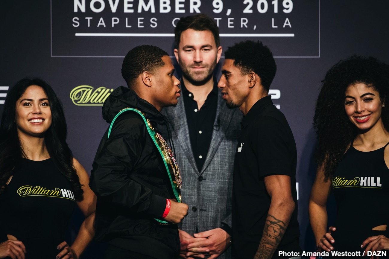 Saunders vs Coceres, Haney vs Santiago DAZN Weigh In Results