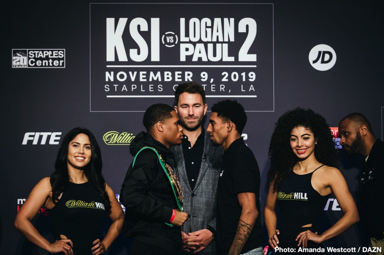 Saunders vs Coceres, Haney vs Santiago DAZN Weigh In Results