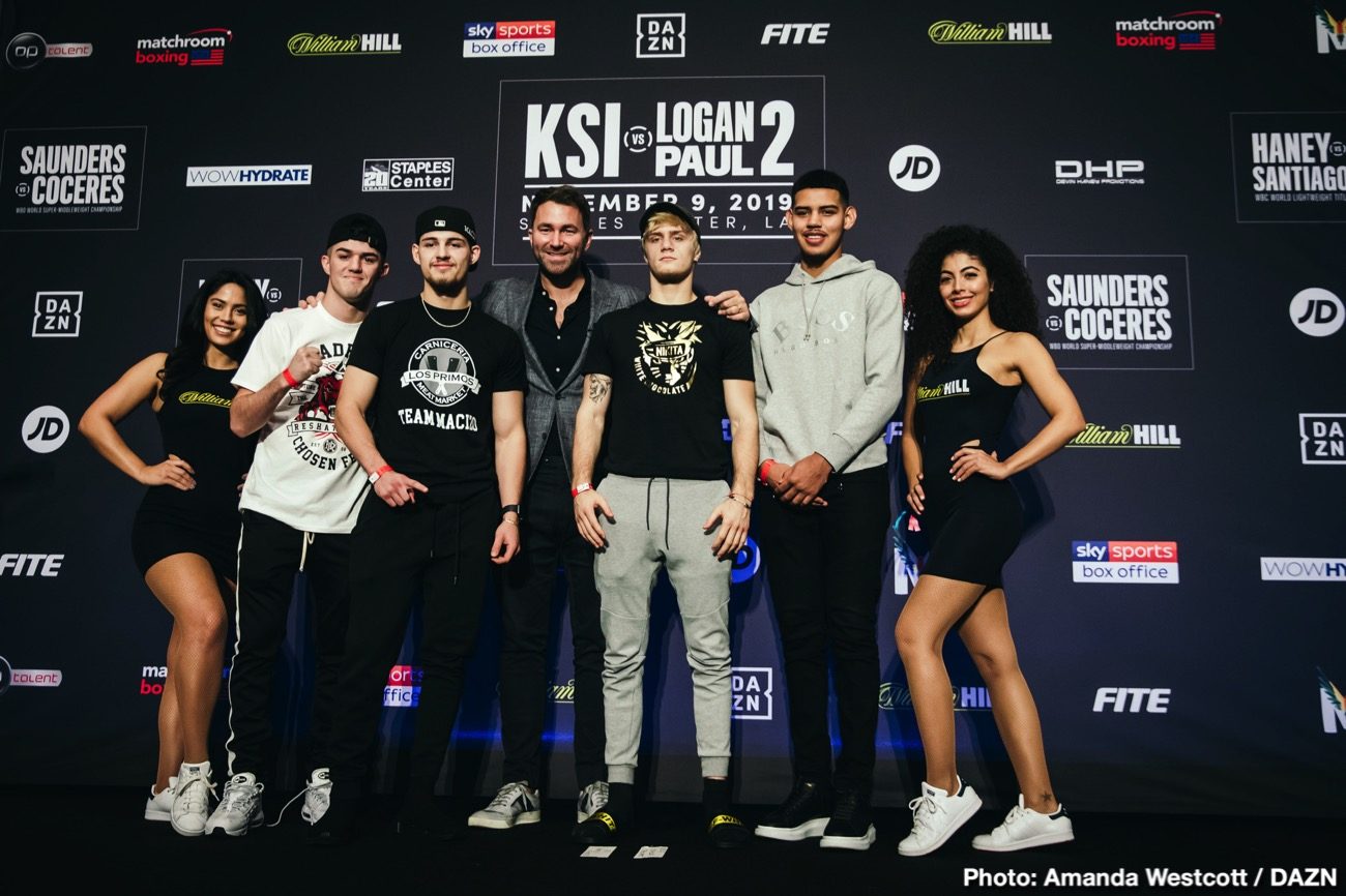 Saunders vs Coceres, Haney vs Santiago DAZN Weigh In Results