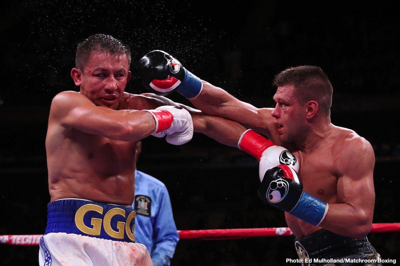 Golovkin taking more punishment by trying to box says Abel Sanchez