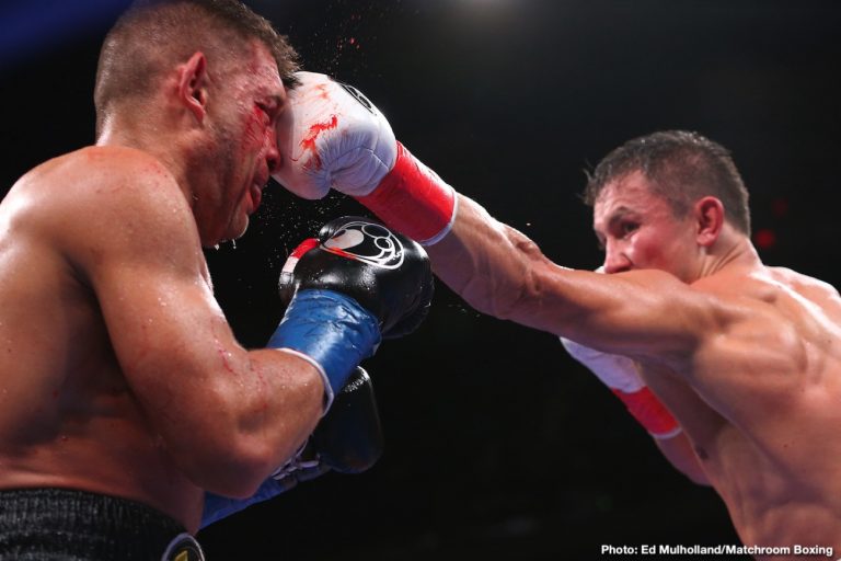 Post Fight Quotes & Huge Photo Gallery: Gennady Golovkin, Sergiy Derevyanchenko & Undercard