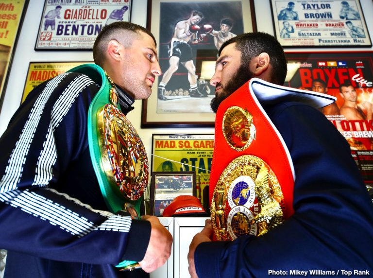 Quotes & Photos: Gvozdyk and Beterbiev