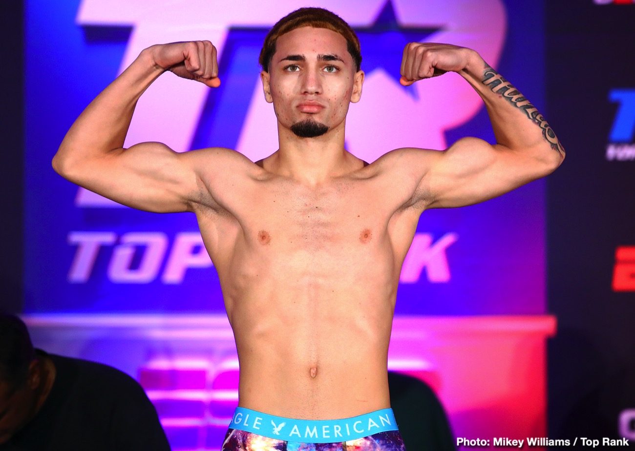 Boxing photo: Artur Beterbiev, Luis Collazo, Oleksandr Gvozdyk, Top Rank Boxing image Oleksandr Gvozdyk and Artur Beterbiev make weight