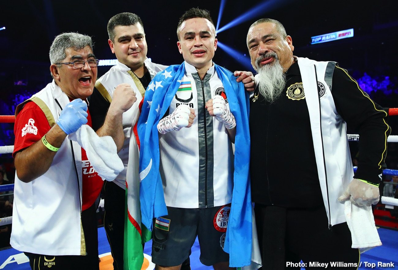 Boxing photo: Artur Beterbiev, Luis Collazo, Oleksandr Gvozdyk image RESULTS: Artur Beterbiev KOs Oleksandr Gvozdyk