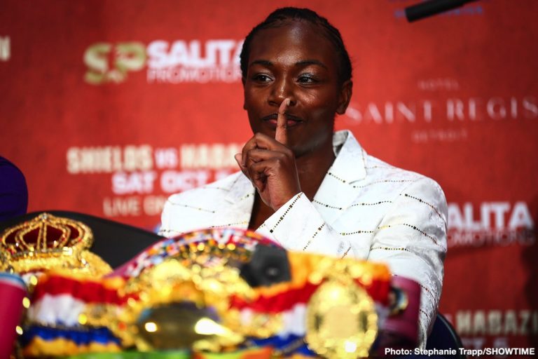 Claressa Shields Says She'll Break Lomachenko's Record On Friday; Says Women “Can Even Do It Better”
