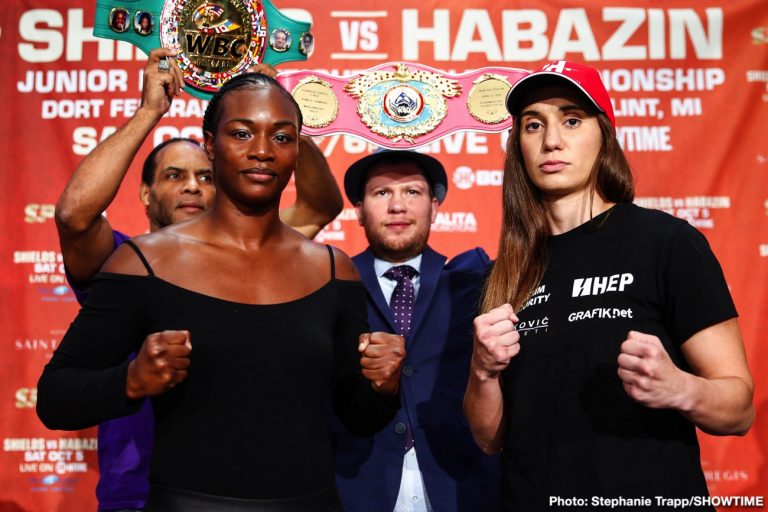 Claressa Shields Previews Fight Against Ivana Habazin on Jan 10