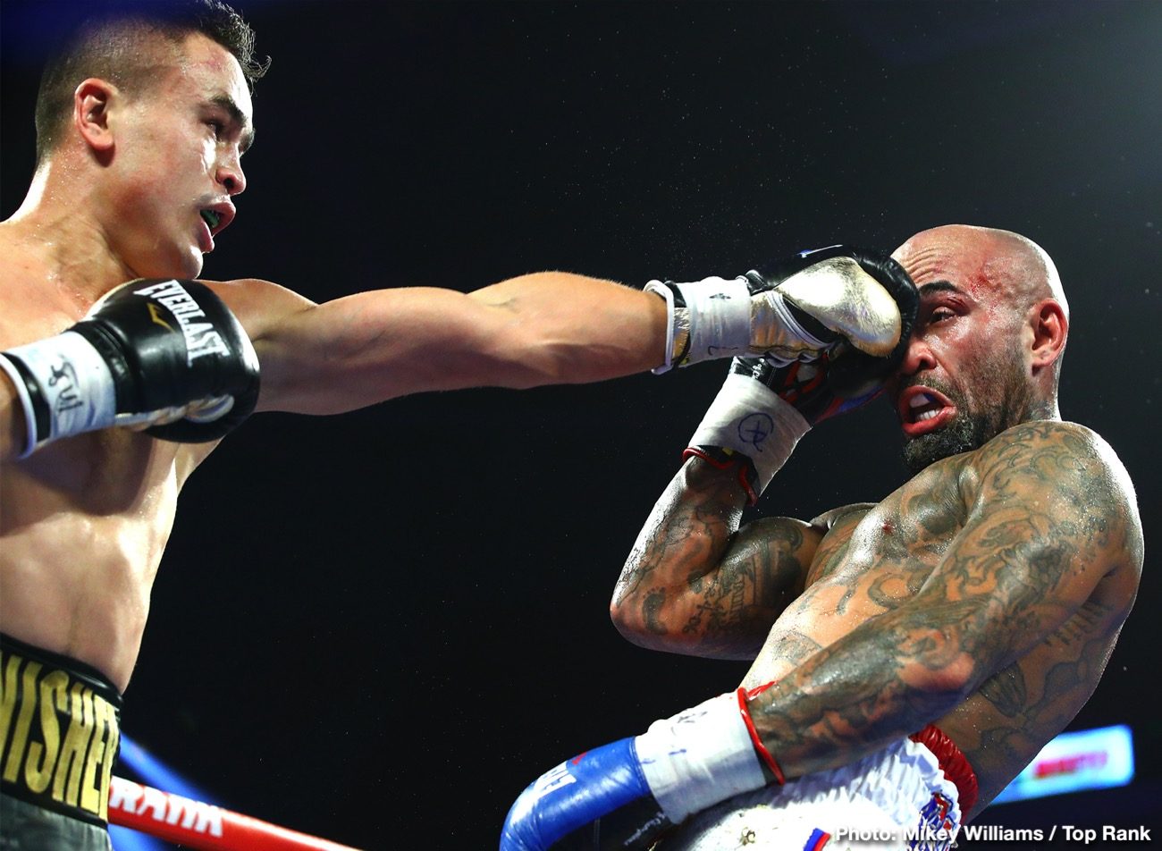 Boxing photo: Artur Beterbiev, Luis Collazo, Oleksandr Gvozdyk image RESULTS: Artur Beterbiev KOs Oleksandr Gvozdyk