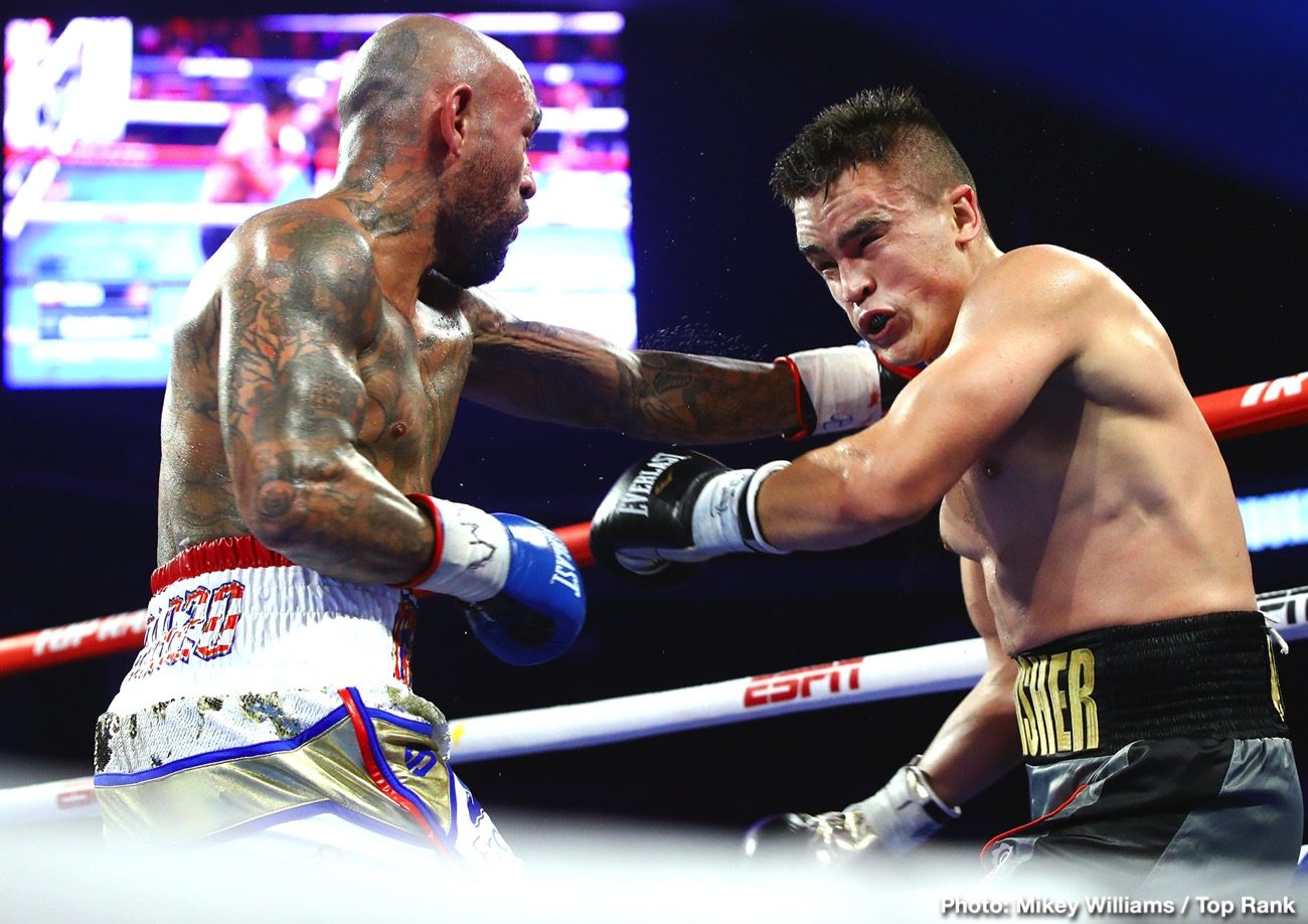 Boxing photo: Artur Beterbiev, Luis Collazo, Oleksandr Gvozdyk image RESULTS: Artur Beterbiev KOs Oleksandr Gvozdyk
