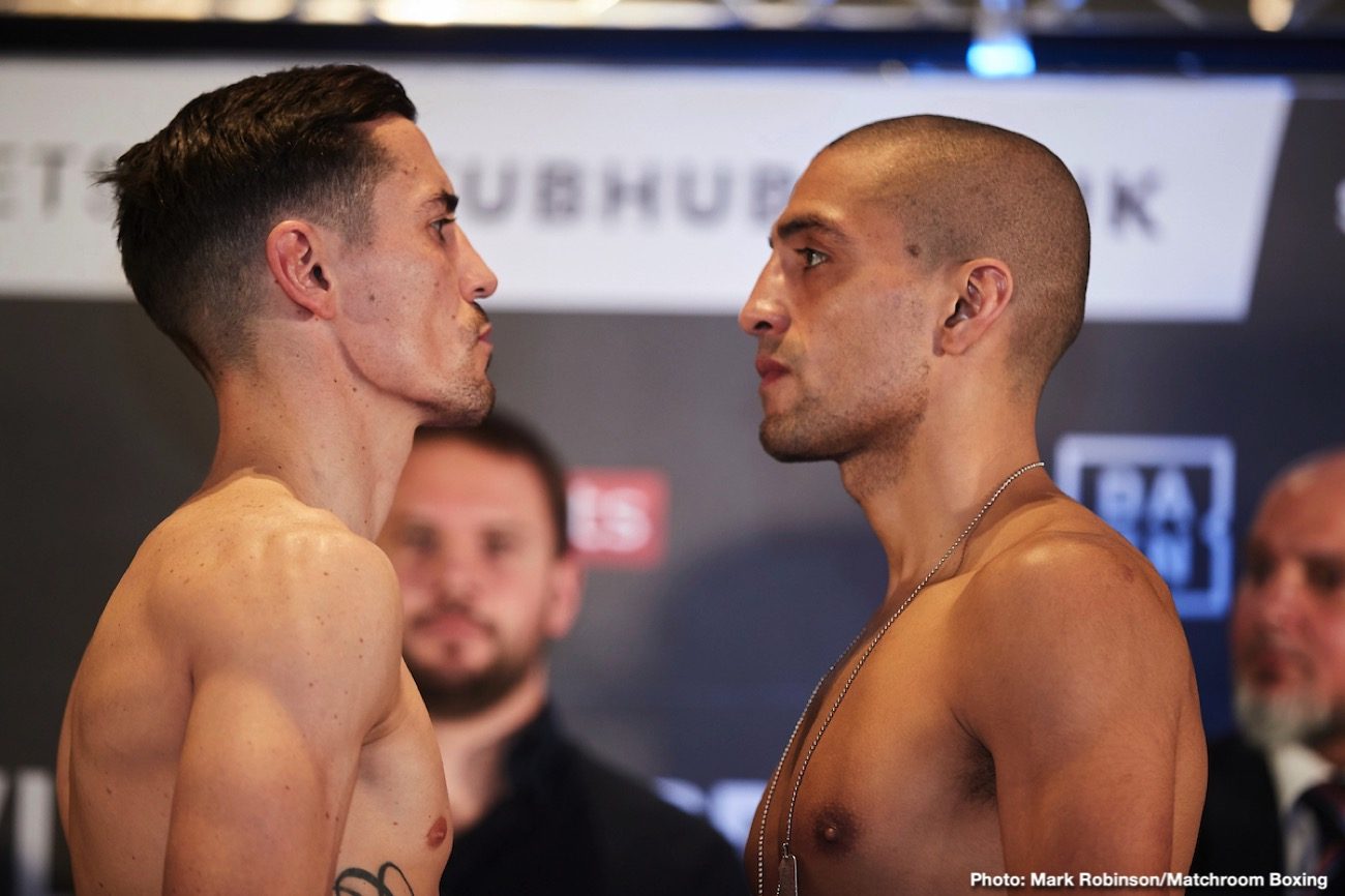 Taylor vs. Linardatou & Crolla vs. Urquiaga Weigh In Results