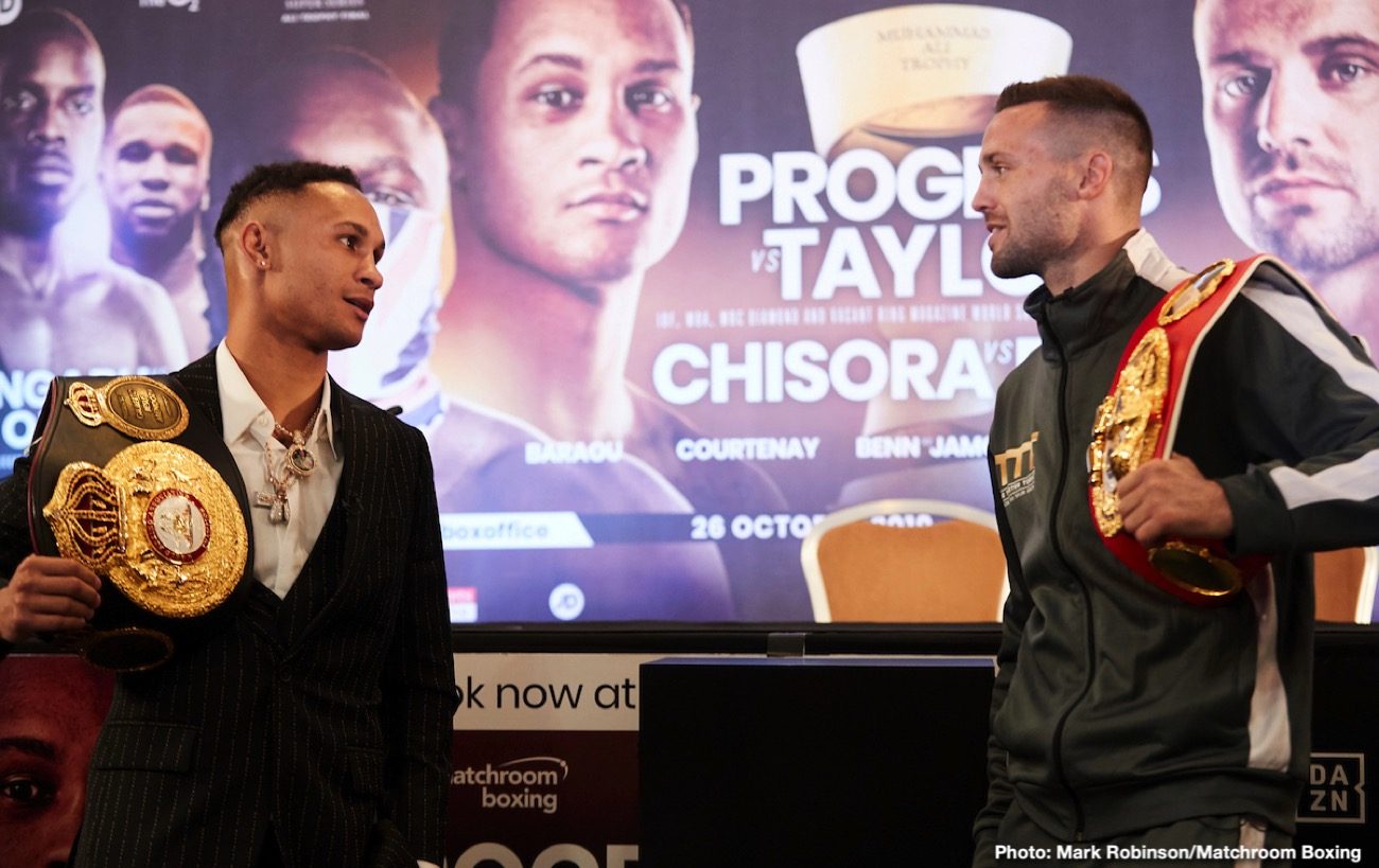 Boxing photo: David Price, Derek Chisora, Lawrence Okolie, Lee Selby, Ricky Burns image Dereck Chisora vs David Price Presser Quotes & Photos