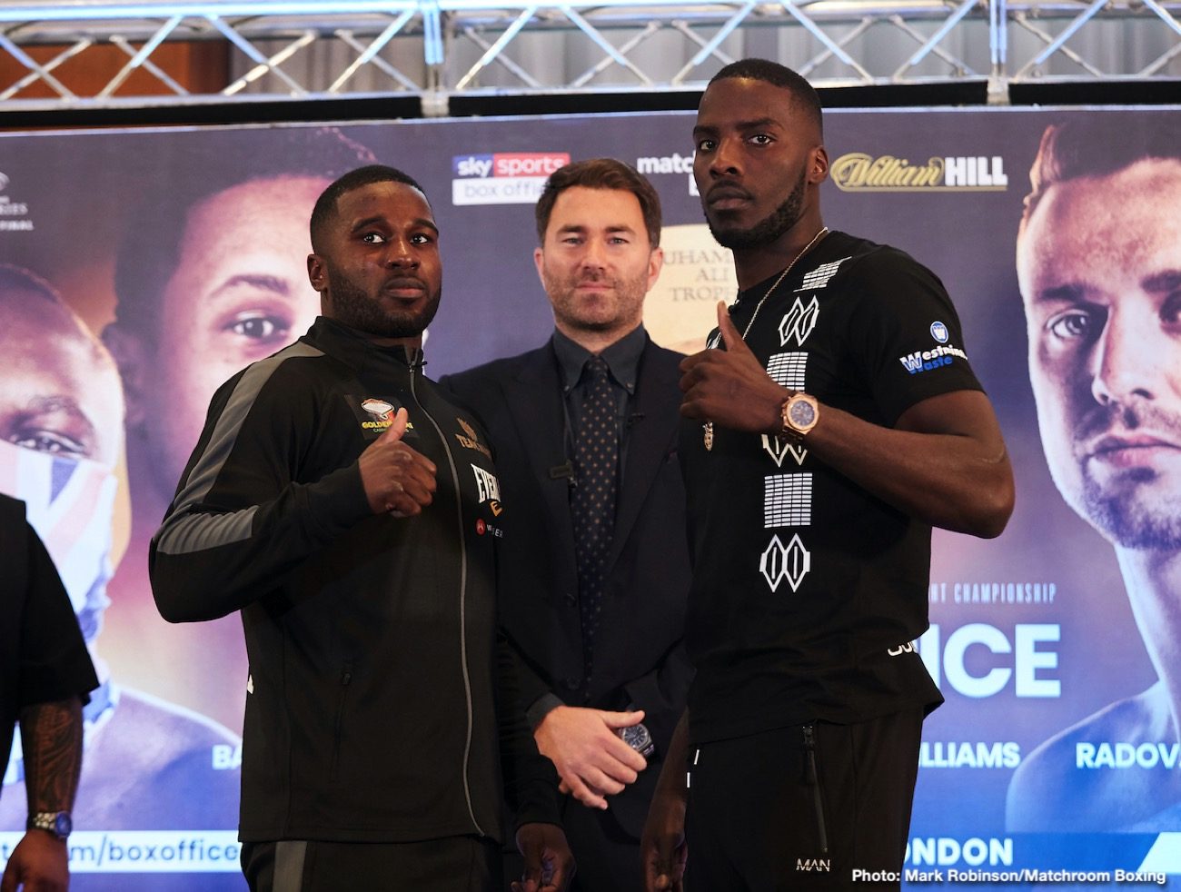 Boxing photo: David Price, Derek Chisora, Lawrence Okolie, Lee Selby, Ricky Burns image Dereck Chisora vs David Price Presser Quotes & Photos