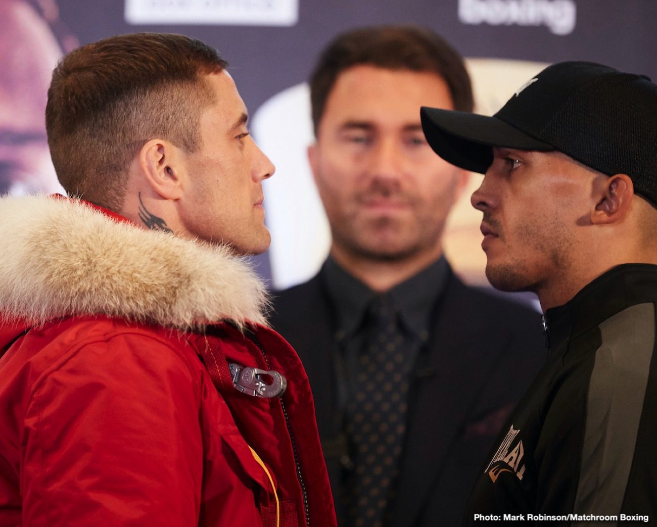 Boxing photo: David Price, Derek Chisora, Lawrence Okolie, Lee Selby, Ricky Burns image Dereck Chisora vs David Price Presser Quotes & Photos