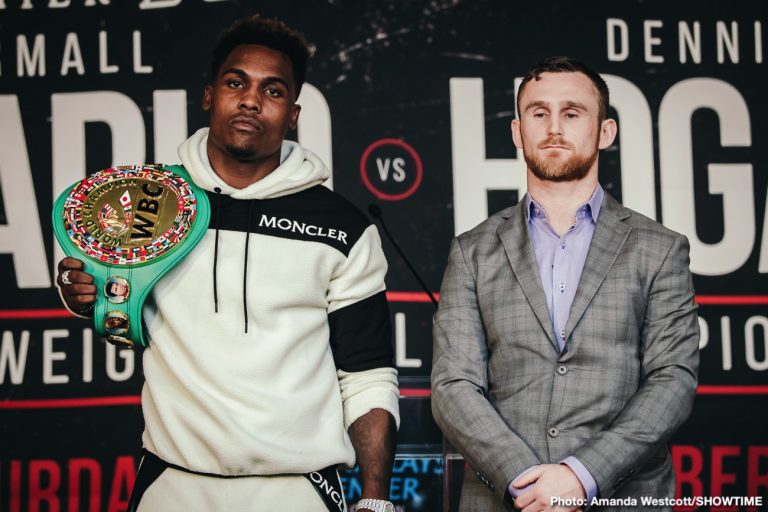 Jermall Charlo and Dennis Hogan quotes from NY press conference