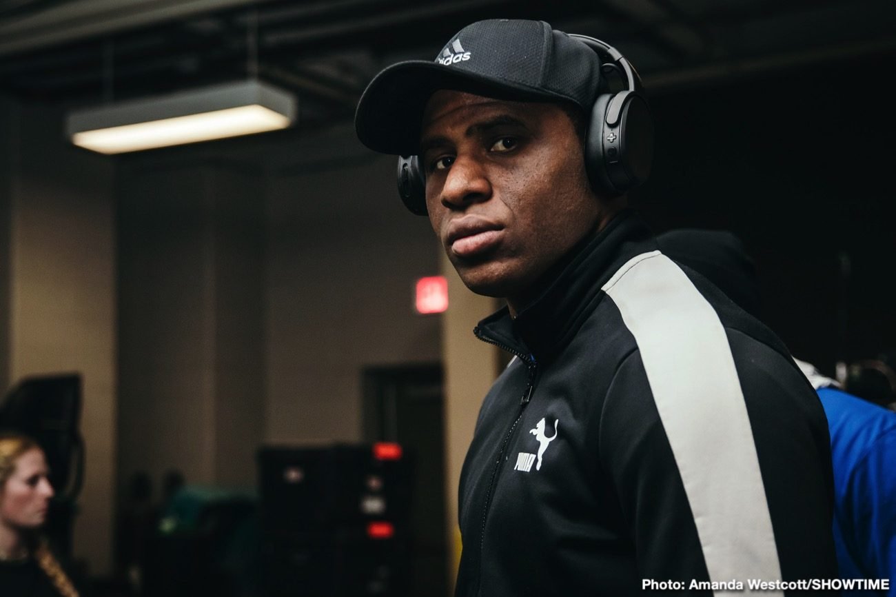 Boxing photo: Adrian Granados, Erickson Lubin, Nathaniel Gallimore image RESULTS: Erickson Lubin defeats Nathaniel Gallimore