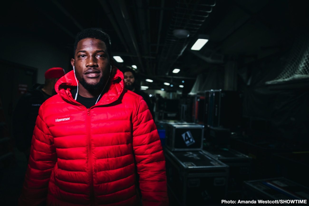 Boxing photo: Adrian Granados, Erickson Lubin, Nathaniel Gallimore image RESULTS: Erickson Lubin defeats Nathaniel Gallimore