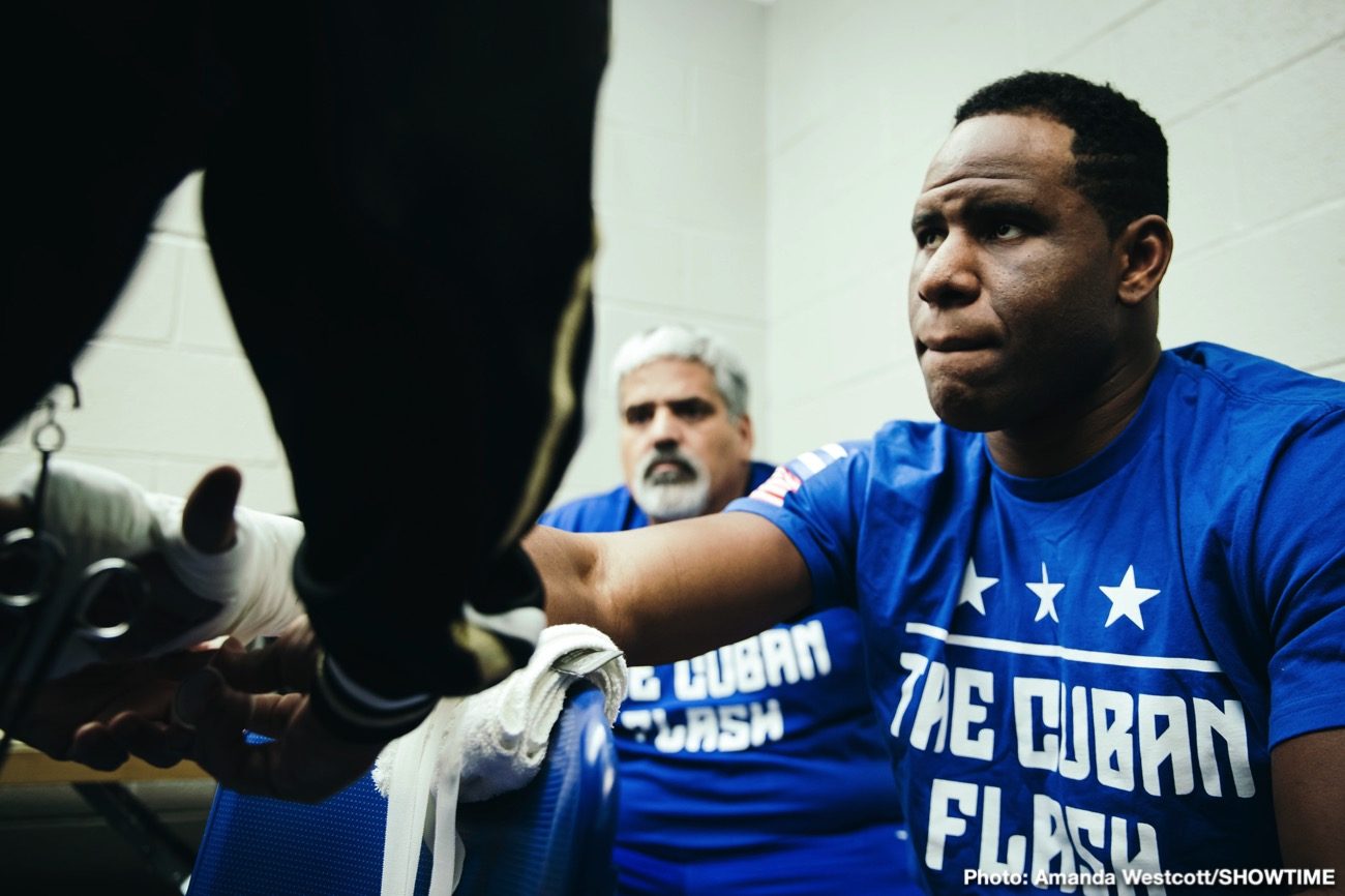 Boxing photo: Adrian Granados, Erickson Lubin, Nathaniel Gallimore image RESULTS: Erickson Lubin defeats Nathaniel Gallimore