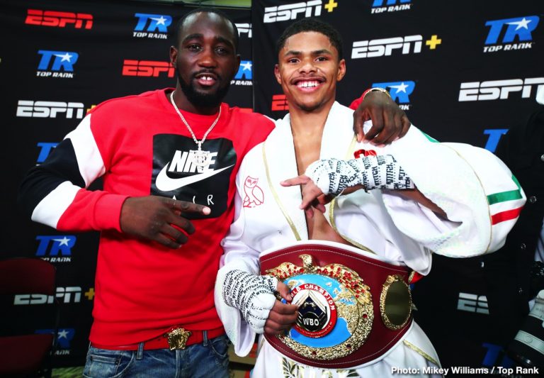 Shakur Stevenson: "Terence Crawford Would Beat Canelo!"