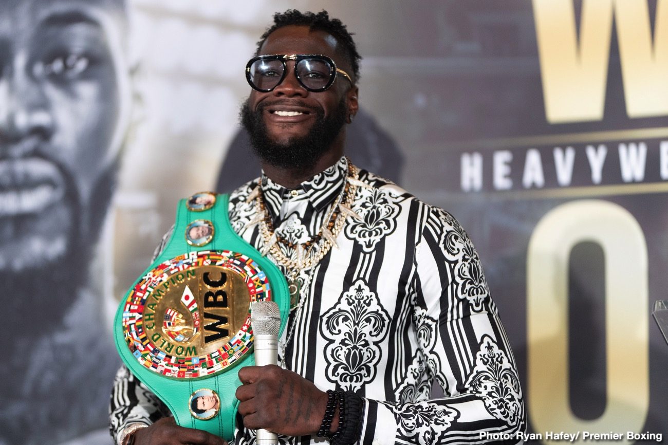 Boxing photo: Deontay Wilder, Luis Ortiz image Deontay Wilder discusses his training for Luis Ortiz rematch