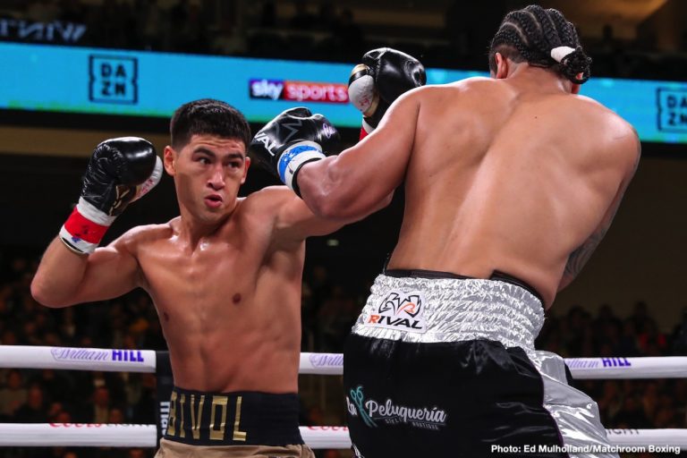 Dimitry Bivol open to fighting Canelo Alvarez at 168