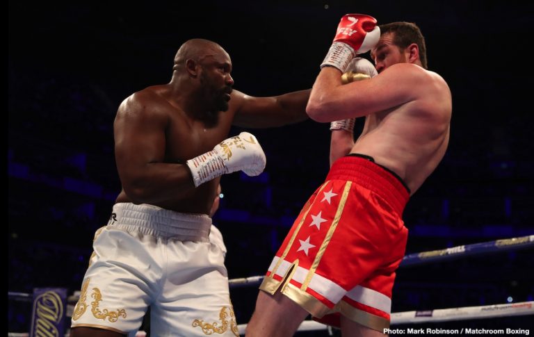 What Next For Dereck Chisora? Hearn Says He Wants To Do A “Heavyweight Card” In February