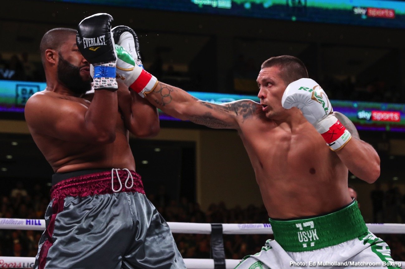 Andy Ruiz says Oleksandr Usyk DIDN'T look good in heavyweight debut