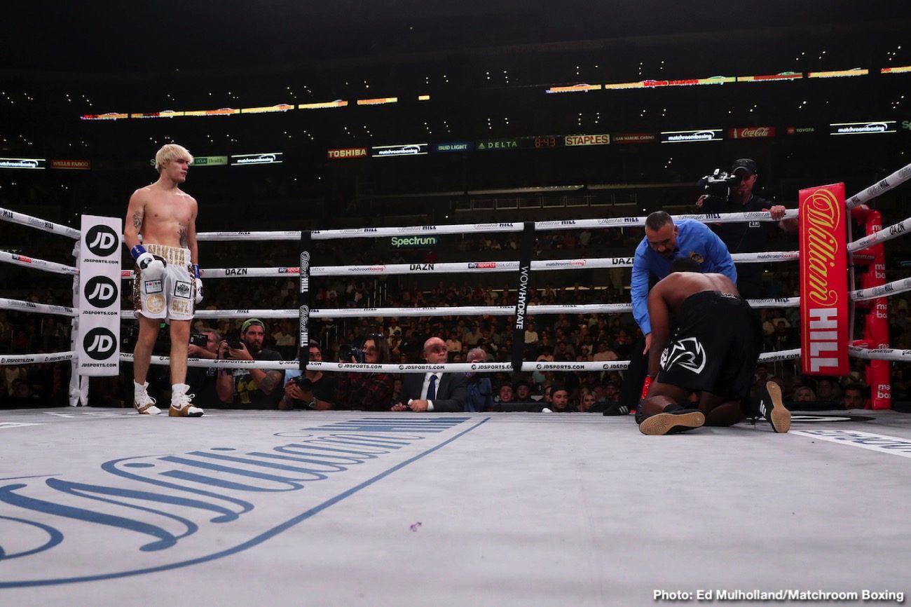 Live Updates: KSI defeats Logan Paul - Haney beats Santiago; Saunders KOs Coceres - DAZN