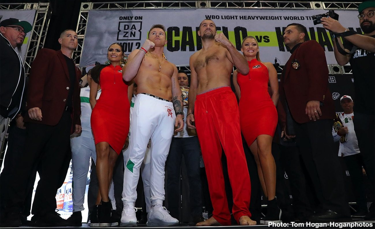 Boxing photo: Canelo Alvarez image Canelo Alvarez vs. Sergey Kovalev Scouting Report