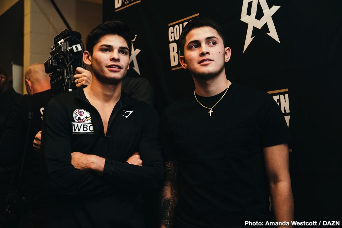 De La Hoya says people trying to take Ryan Garcia away