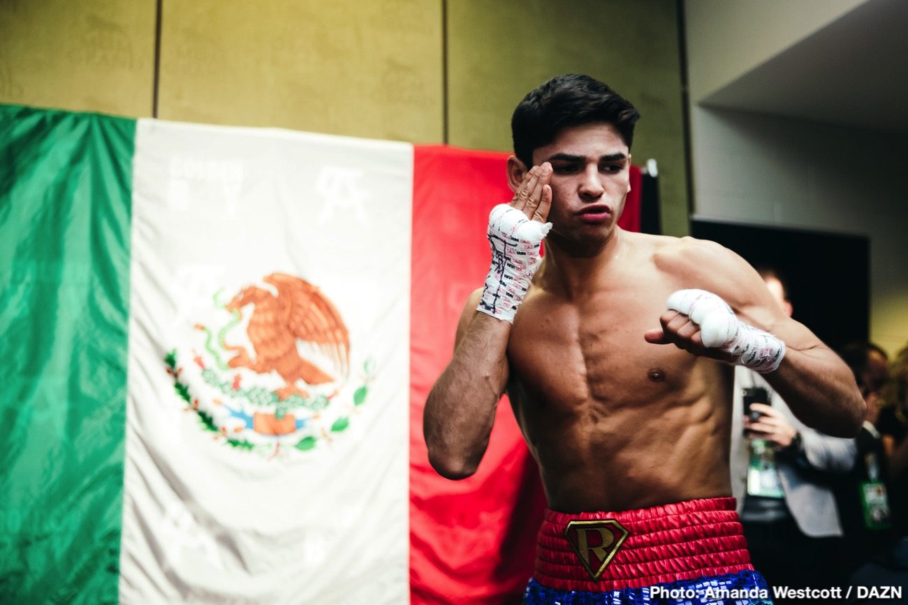 Ryan Garcia received an offer for Luke Campbell fight