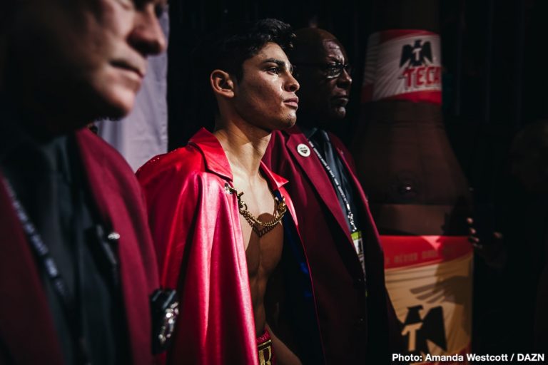 Canelo and Ryan Garcia working out, looking blazing fast