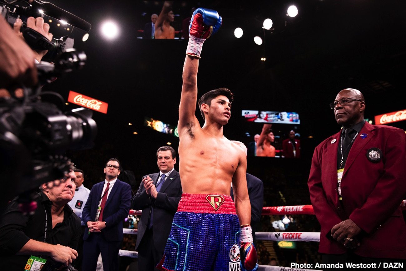 Mikey Garcia: Ryan Garcia will KO Luke Campbell