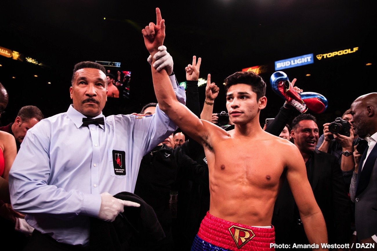 Ryan Garcia faces Luke Campbell on December 5th