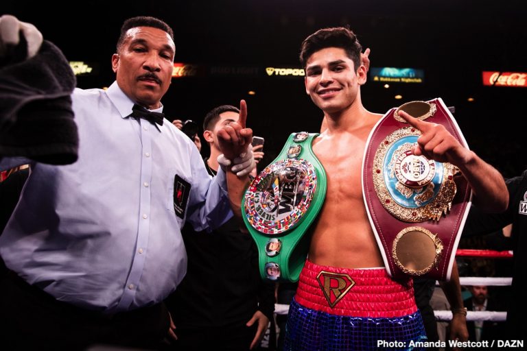 Ryan Garcia CRITICIZES Lomachenko, Teofimo & Haney: 'They're not the best'