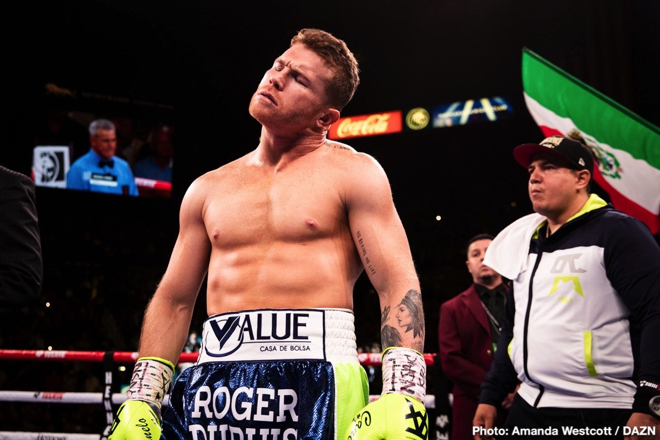 Canelo Alvarez wants to expand his brand into the UK market